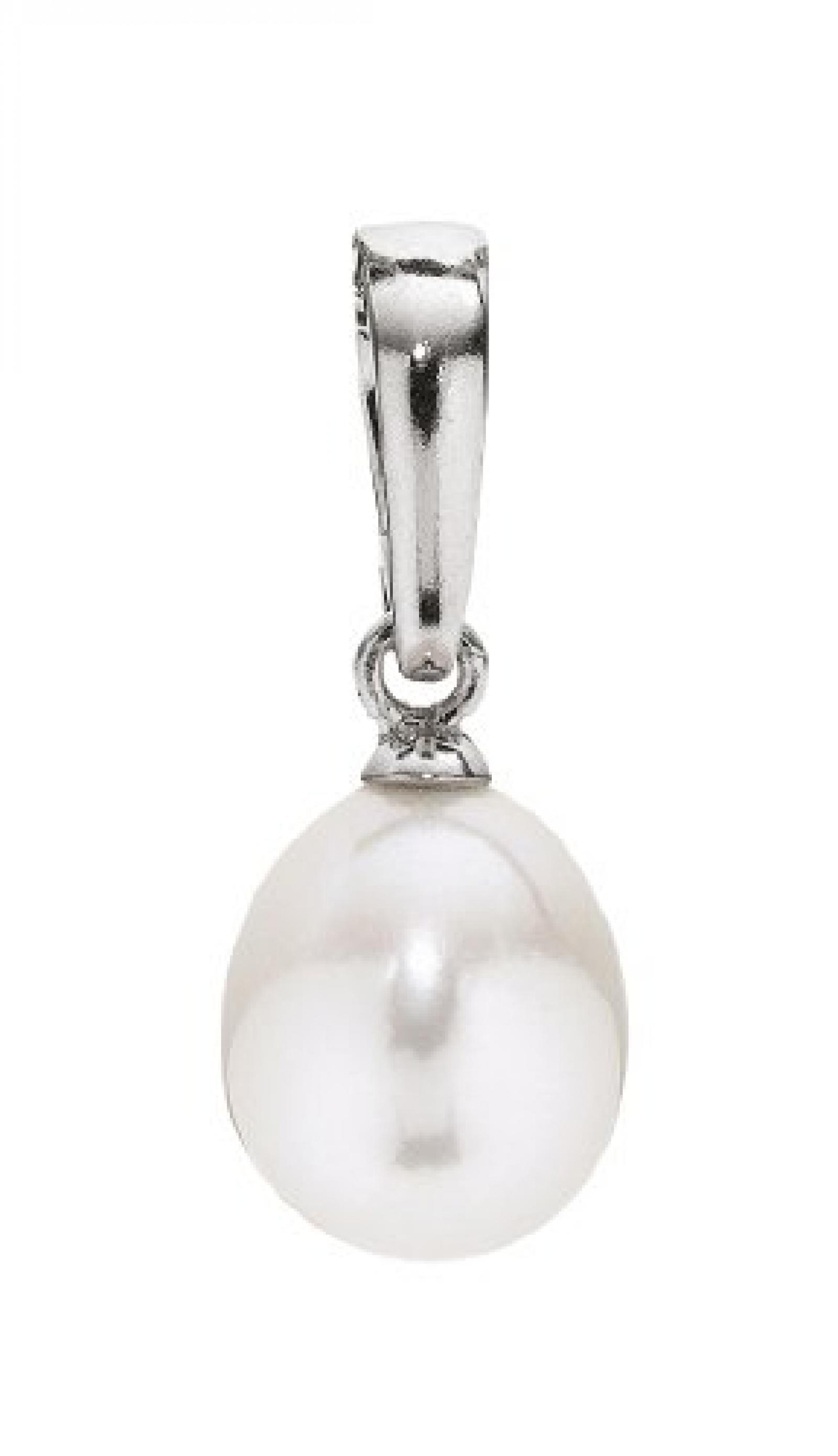 Adriana Damen-Anh&auml;ngerclip Sportiva S&uuml;&szlig;wasser Zuchtperle 585 Wei&szlig;gold Sportiva S15 