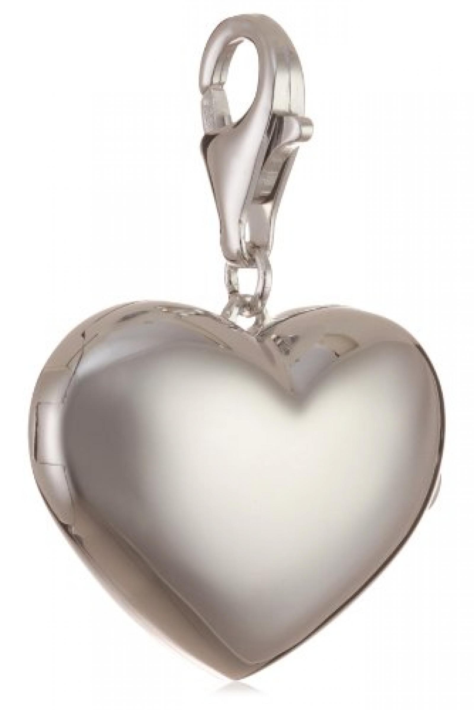 Esprit Damen-Charm Herz 925 Sterlingsilber XL S.ESZZ90623A 