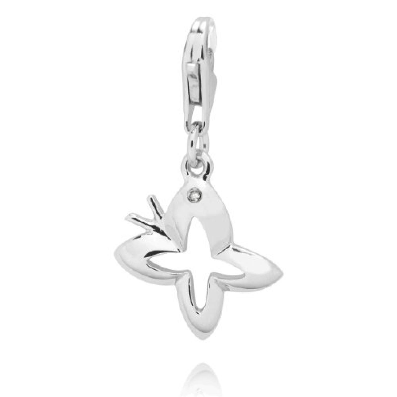 Rafaela Donata Damen-Charm Schmetterling Diamond Collection 925 Sterling Silber Diamant  60250102 