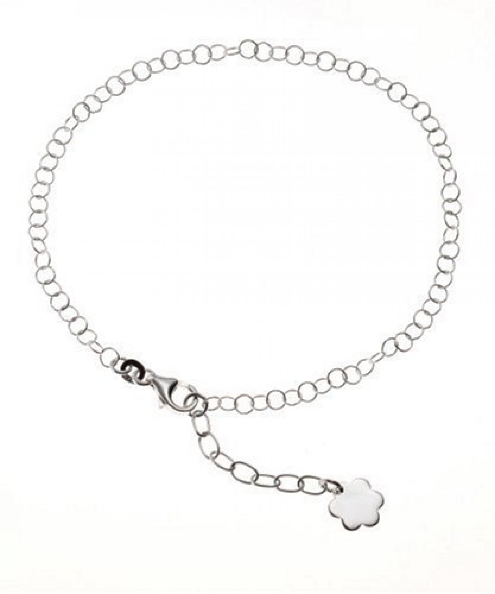 ZEEme Fu&szlig;kette 925/- Sterling Silber 23-26cm 301200005 