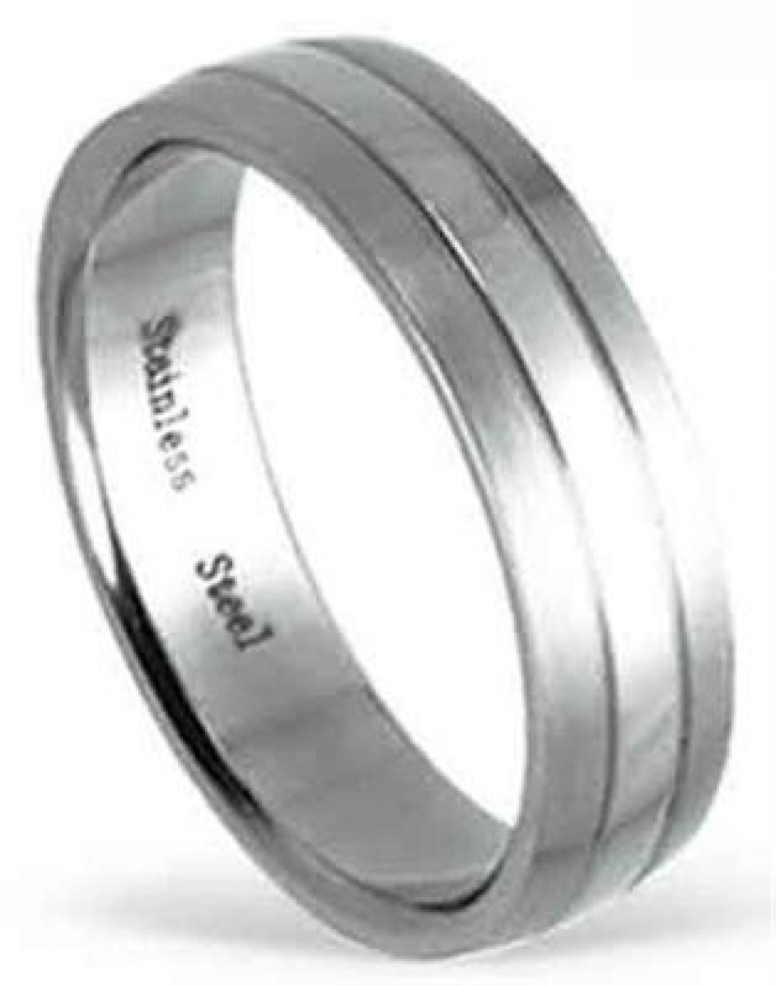 Schmucktrendzone Edelstahlring, antiallergen Schmucktrendzone Edelstahlring, antiallergen