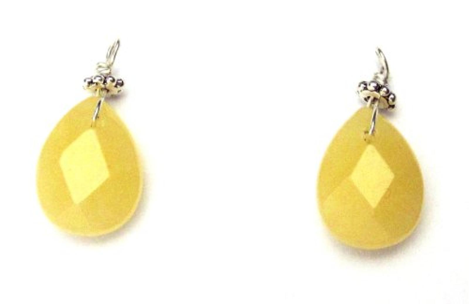 PILGRIM 511-033 Ohrring-Charms Anh&auml;nger, versilbert, braun 