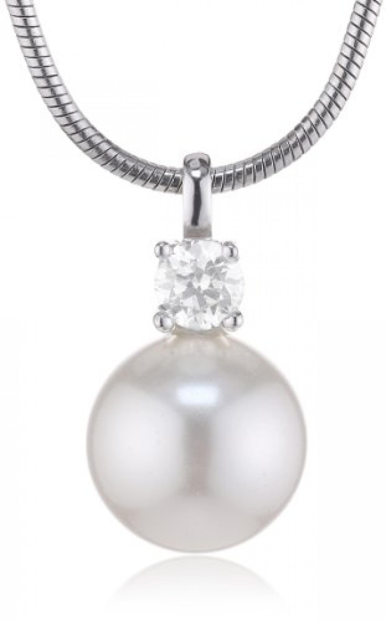 Esprit Jewels Damen-Halskette mit Anh&auml;nger Brillanz heart 925 Sterling Silber ESNL92462A420 