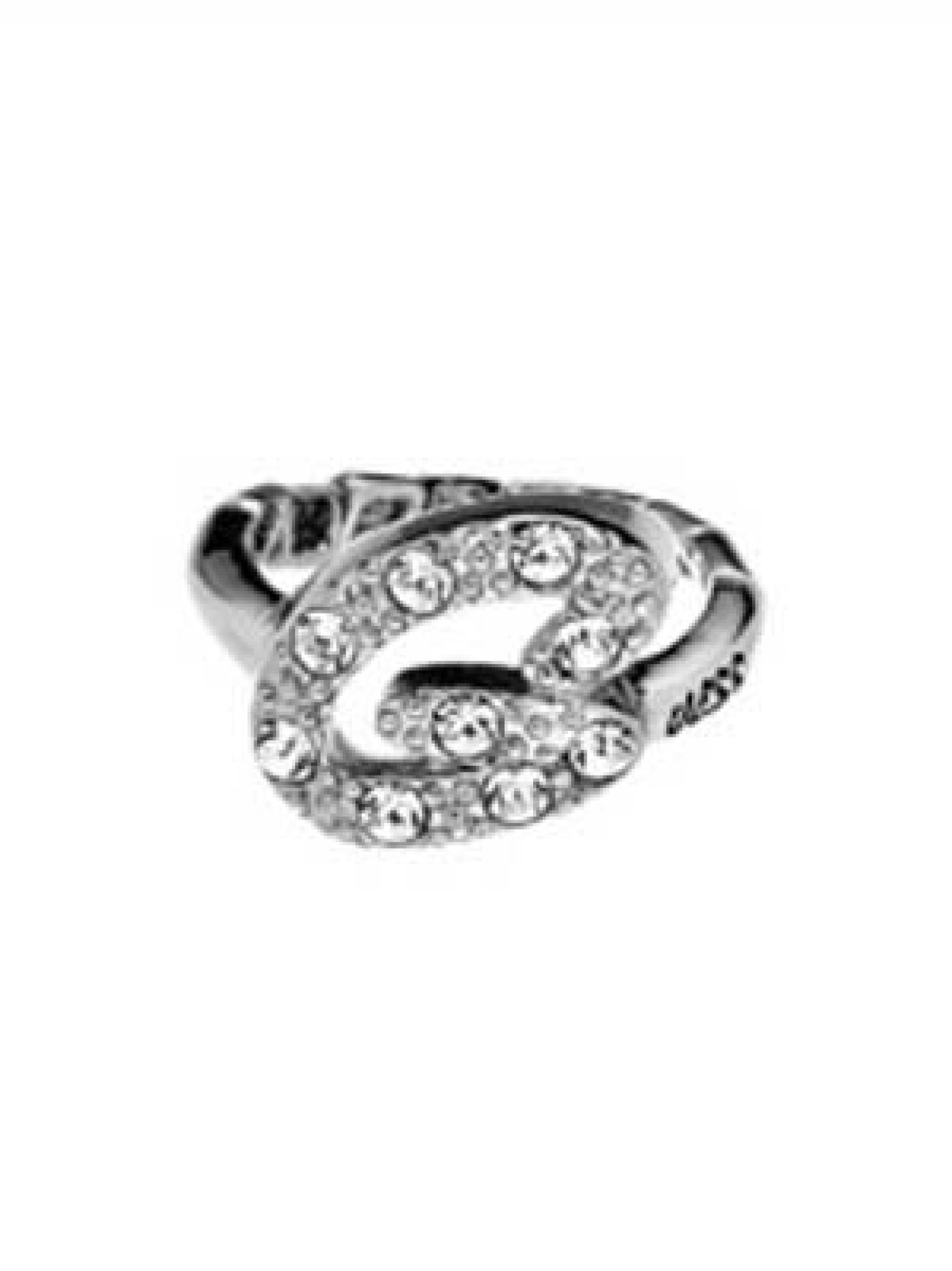 Guess Damen-Ring Metall Kunststoff Zirkonia Gr.55 (17.5) UBR31201 