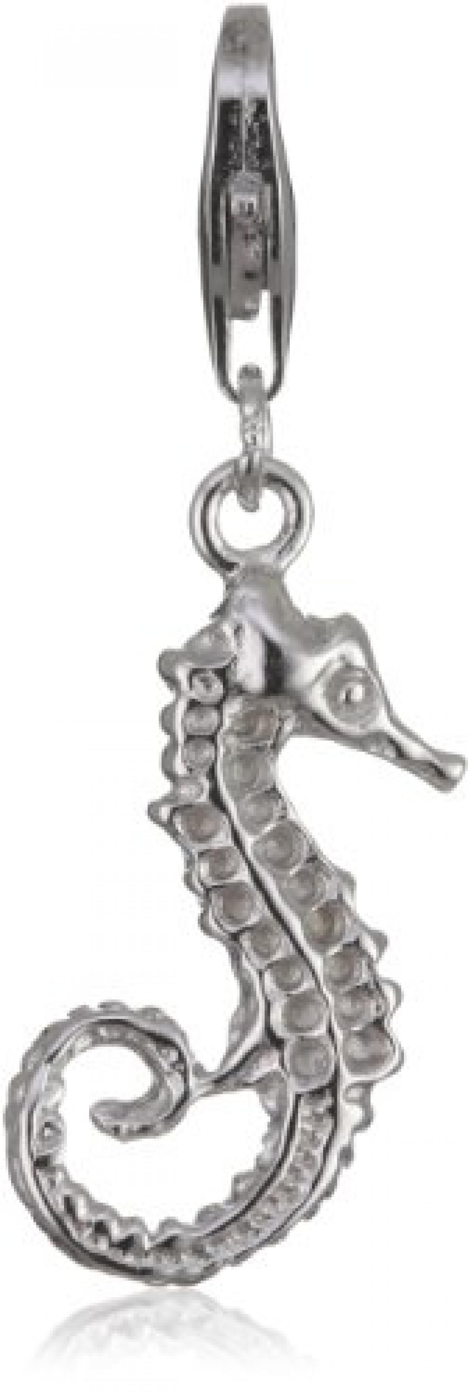 Rafaela Donata Charm Collection Damen-Charm Seepferdchen 925 Sterling Silber  60600081 