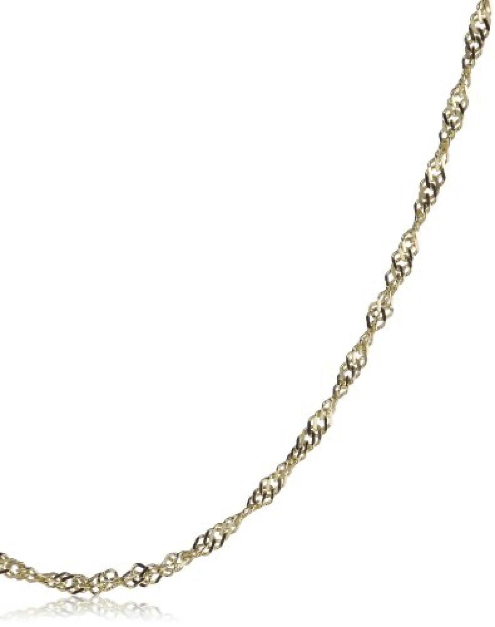 BOB C. Damen-Halskette ohne Anhänger Singapur 8 Karat 333 Gelbgold 323036 