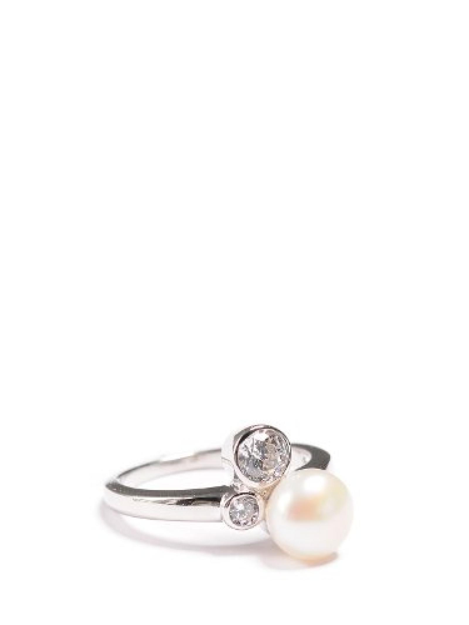 Valero Pearls Ring silber, 18 