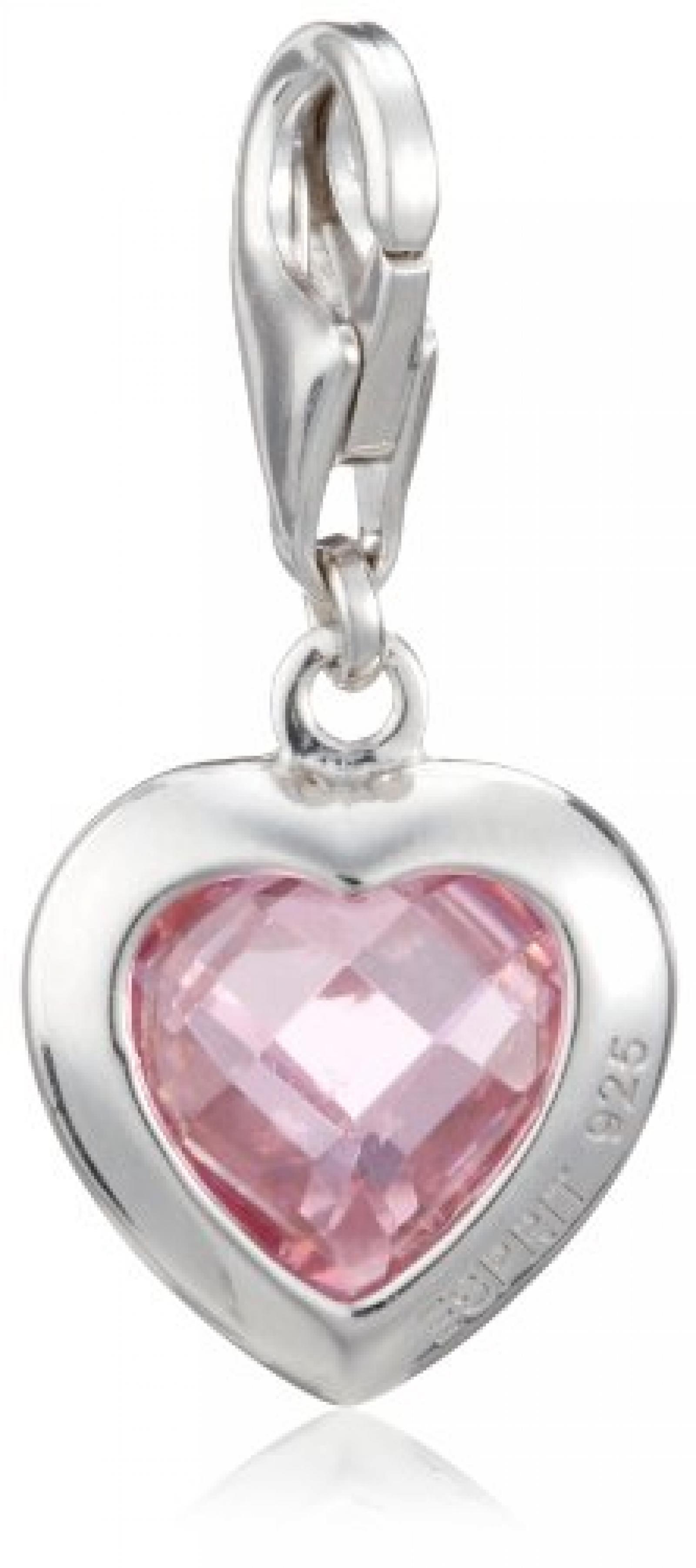 Esprit Damen-Charm Herz 925 Sterlingsilber 84283223 