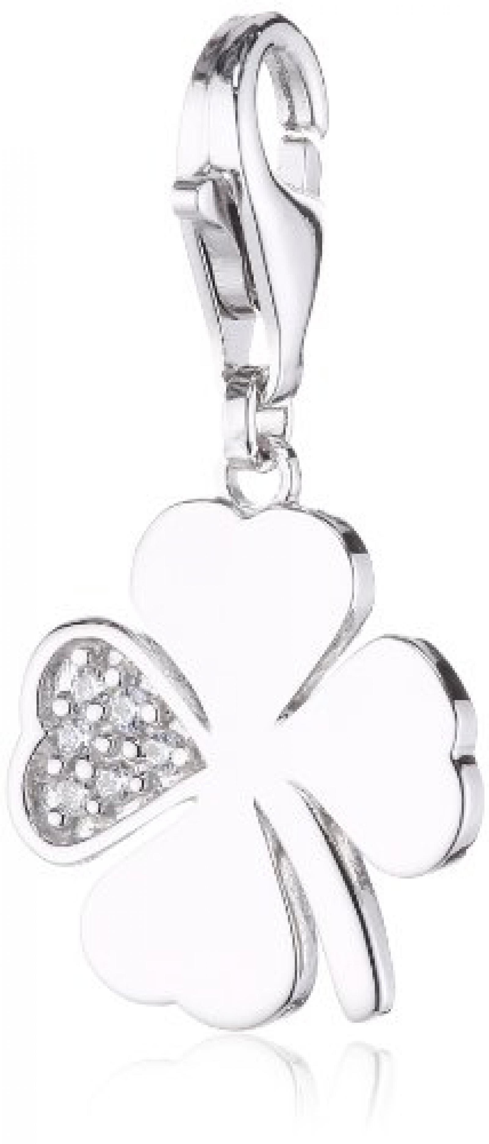 Esprit Damen-Charm Gl&uuml;cksklee 925 Sterlingsilber 4401409 