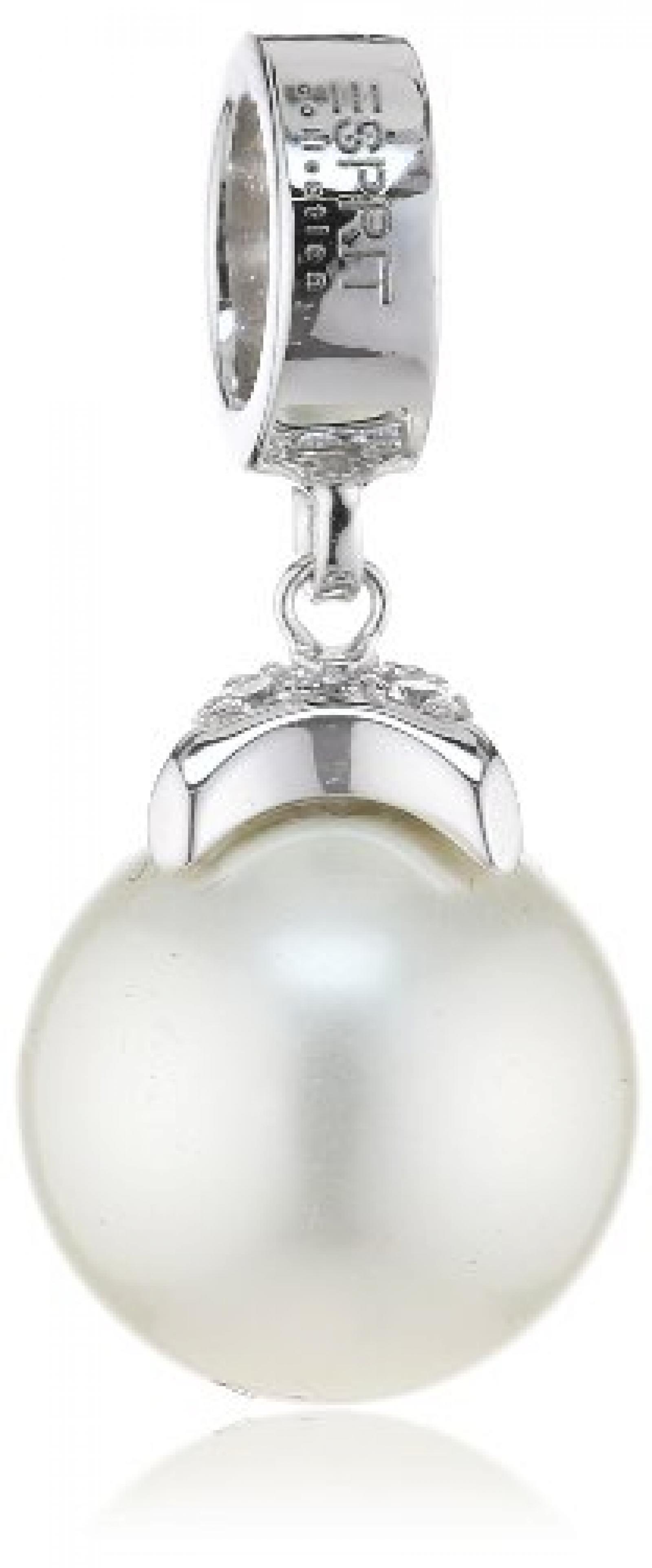 Esprit Damen-Anh&auml;nger 925 Sterling Silber Granikos wei&szlig; ELCH91236A000 