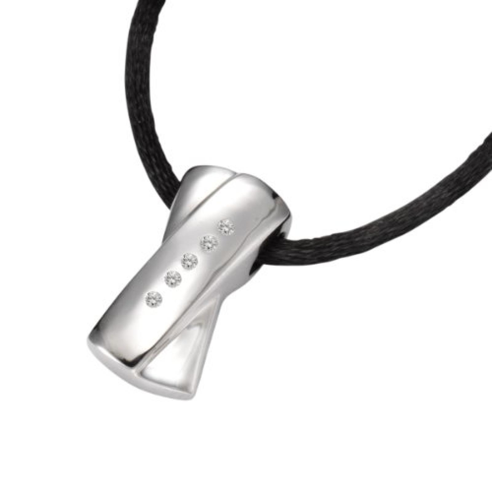 Celesta Damen-Collier 925 Sterling Silber 5x Diamanten 0.05 ct. 500250578 Celesta Damen-Collier 925 Sterling Silber 5x Diamanten 0.05 ct. 500250578