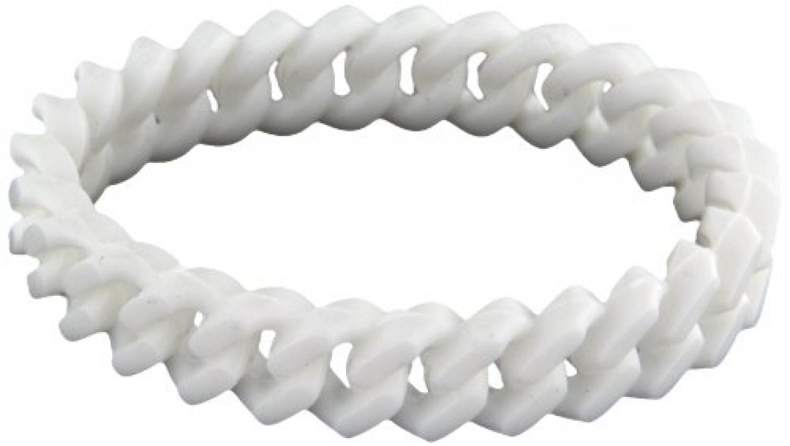 Kettenworld Unisex Armband 18.0 cm weiss 334607 