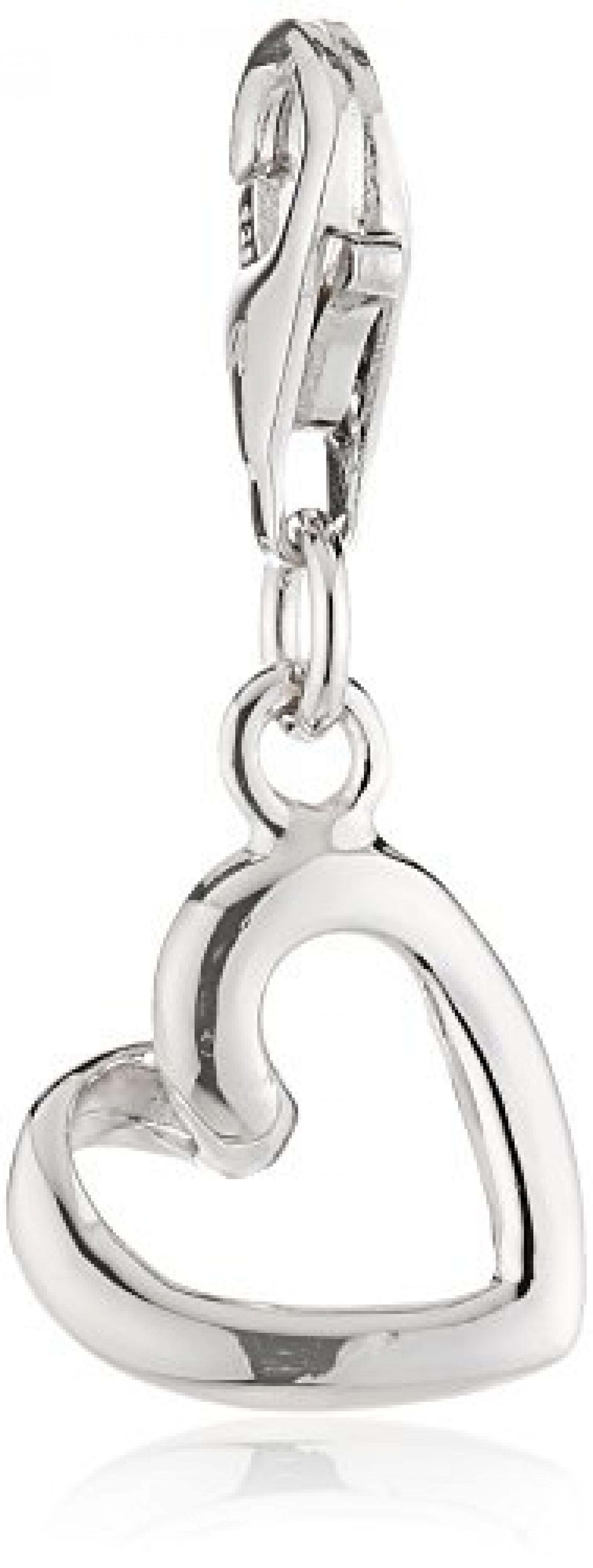 s.Oliver Damen-Charm 925 Silber rhodiniert - 419093 