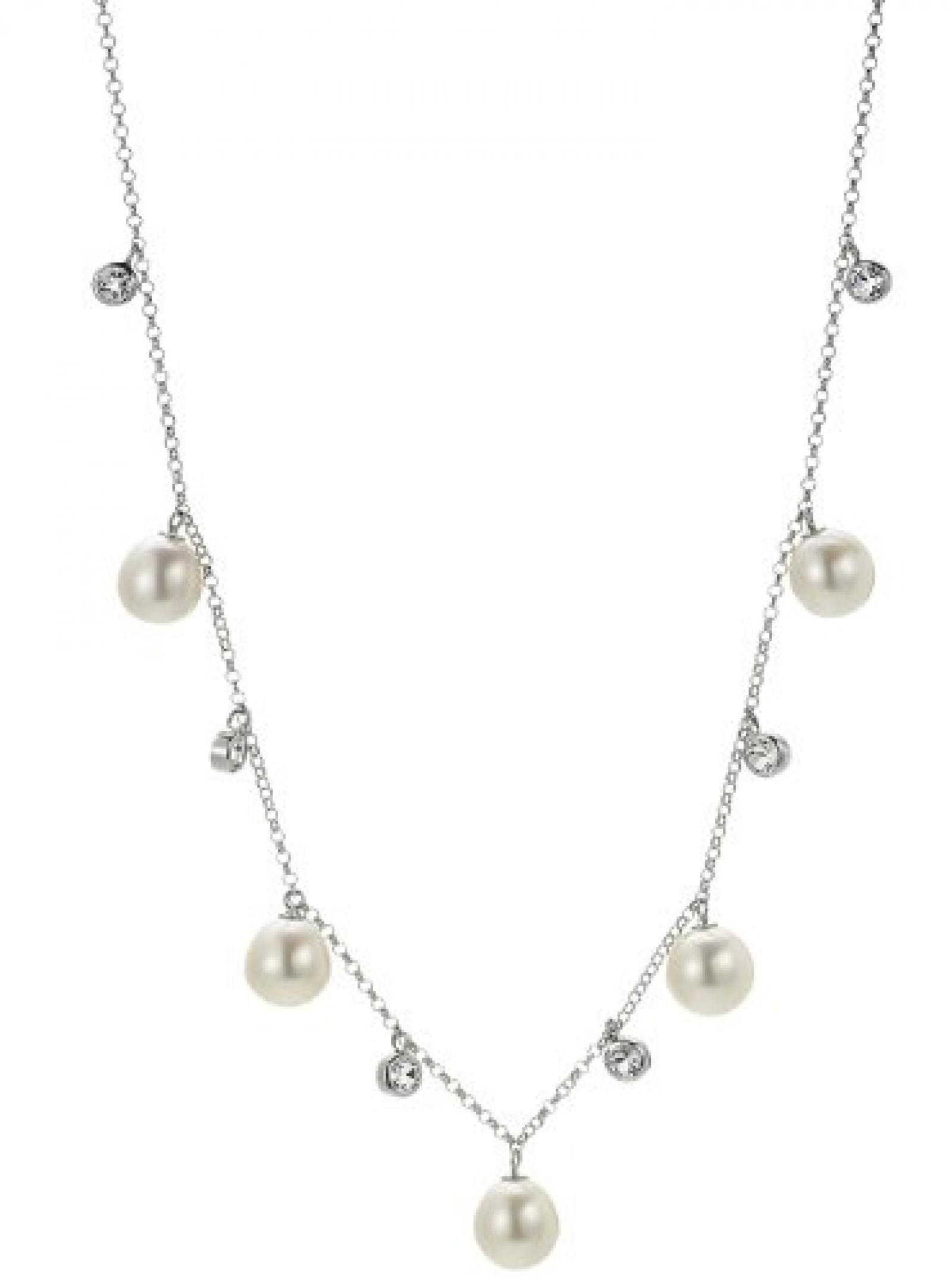 Adriana Damen-Halskette ohne Anhänger Süßwasser Zuchtperlen 925 Sterling Silber A4 Adriana Damen-Halskette ohne Anhänger Süßwasser Zuchtperlen 925 Sterling Silber A4