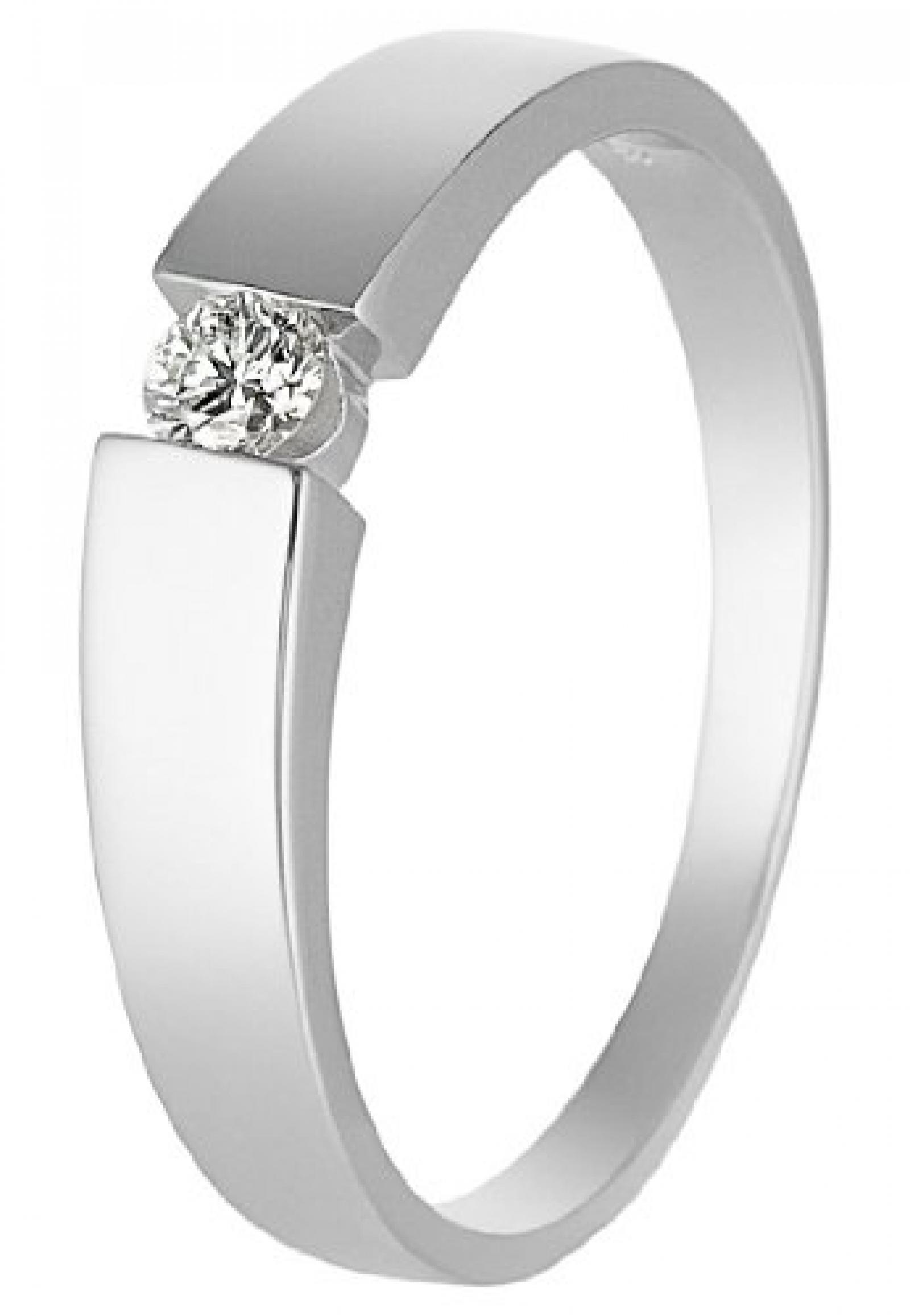CHRIST Diamonds Damen-Ring 585er Weißgold 1 Brillant ca. 0,10 ct. (weißgold) CHRIST Diamonds Damen-Ring 585er Weißgold 1 Brillant ca. 0,10 ct. (weißgold)