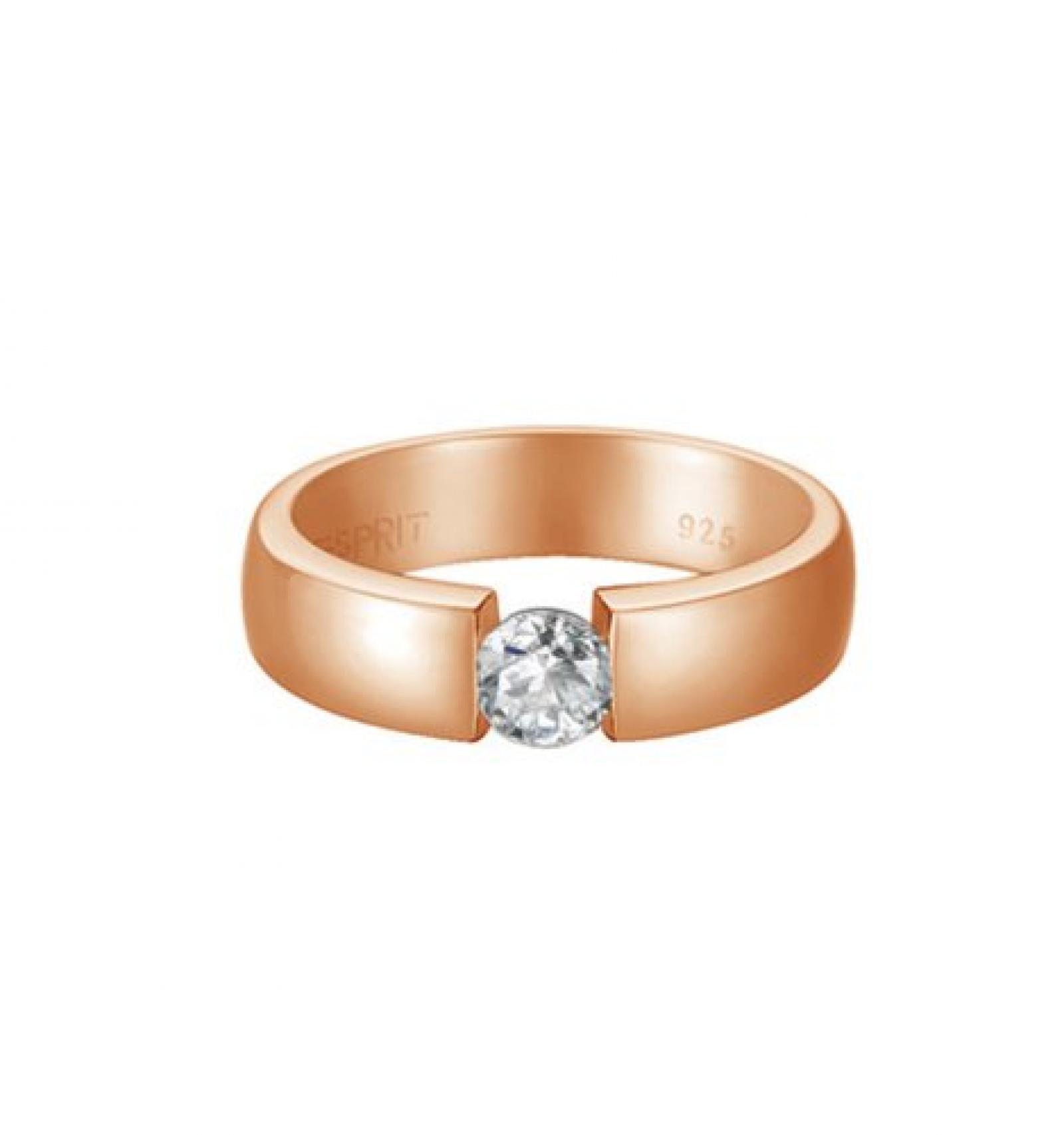 Esprit Jewels Damen-Ring 925 Sterling Silber Solitaire rose ESRG91983B1 Esprit Jewels Damen-Ring 925 Sterling Silber Solitaire rose ESRG91983B1