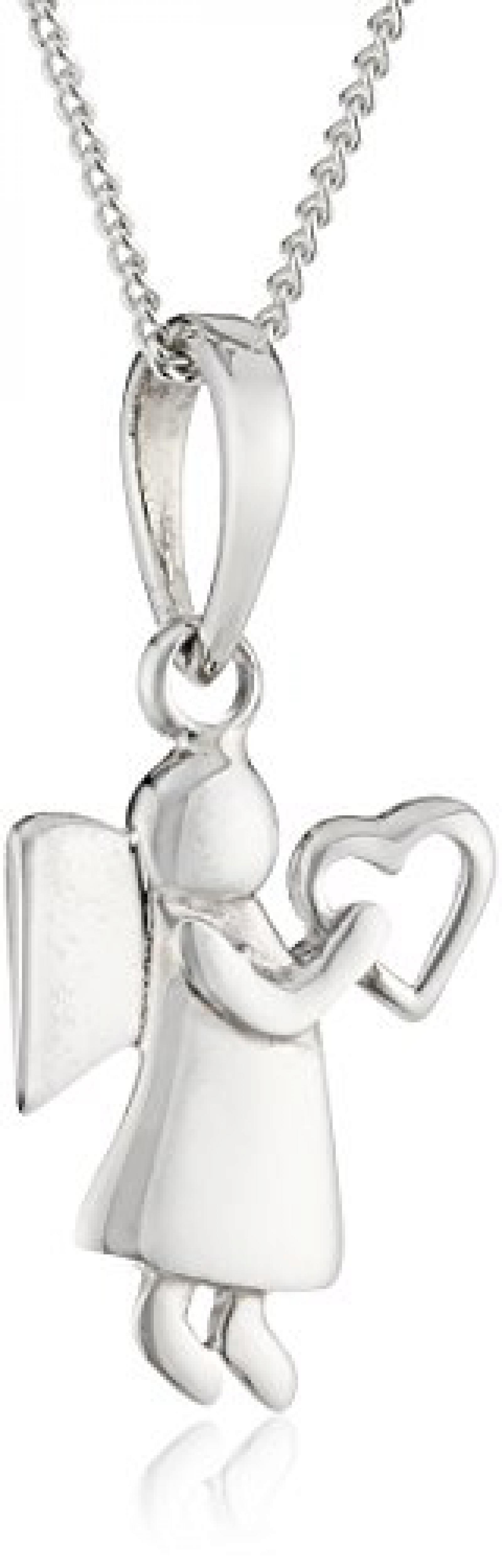 Elli Damen-Halskette mit Anh&auml;nger Engel 925 Sterling Silber L&auml;nge 45cm 0110112811_45 