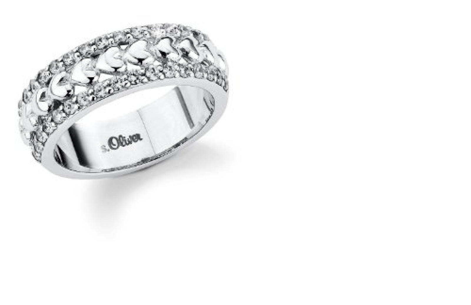 s.Oliver Damen-Ring Silber 925 Gr.56 399869 s.Oliver Damen-Ring Silber 925 Gr.56 399869