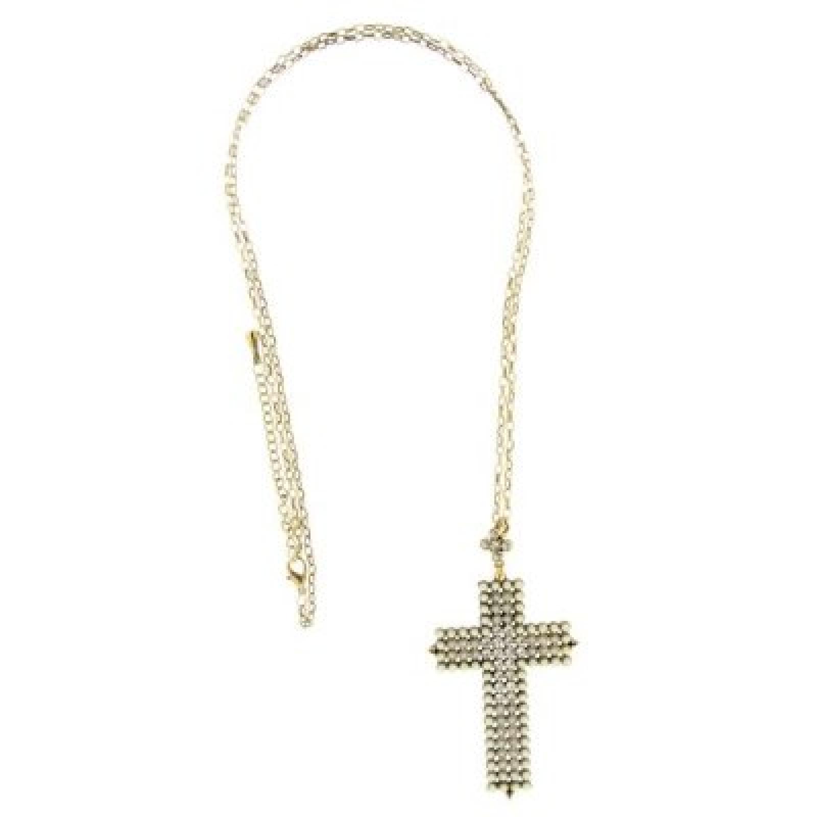 Sweet Deluxe Kette sacred cross gold beige 