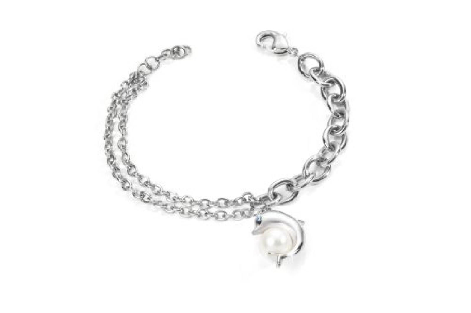 Morellato Damen-Armband Edestahl mit Anh&auml;nger "Delfin" Animalia SKP14 