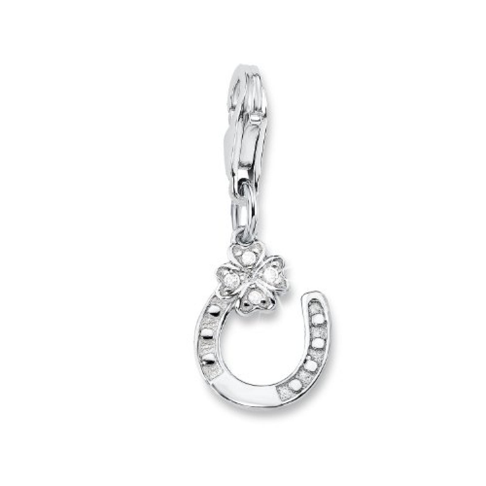 s.Oliver Jewel Damen-Charm 925 Sterling Silber Zirkonia weiß 487566 s.Oliver Jewel Damen-Charm 925 Sterling Silber Zirkonia weiß 487566