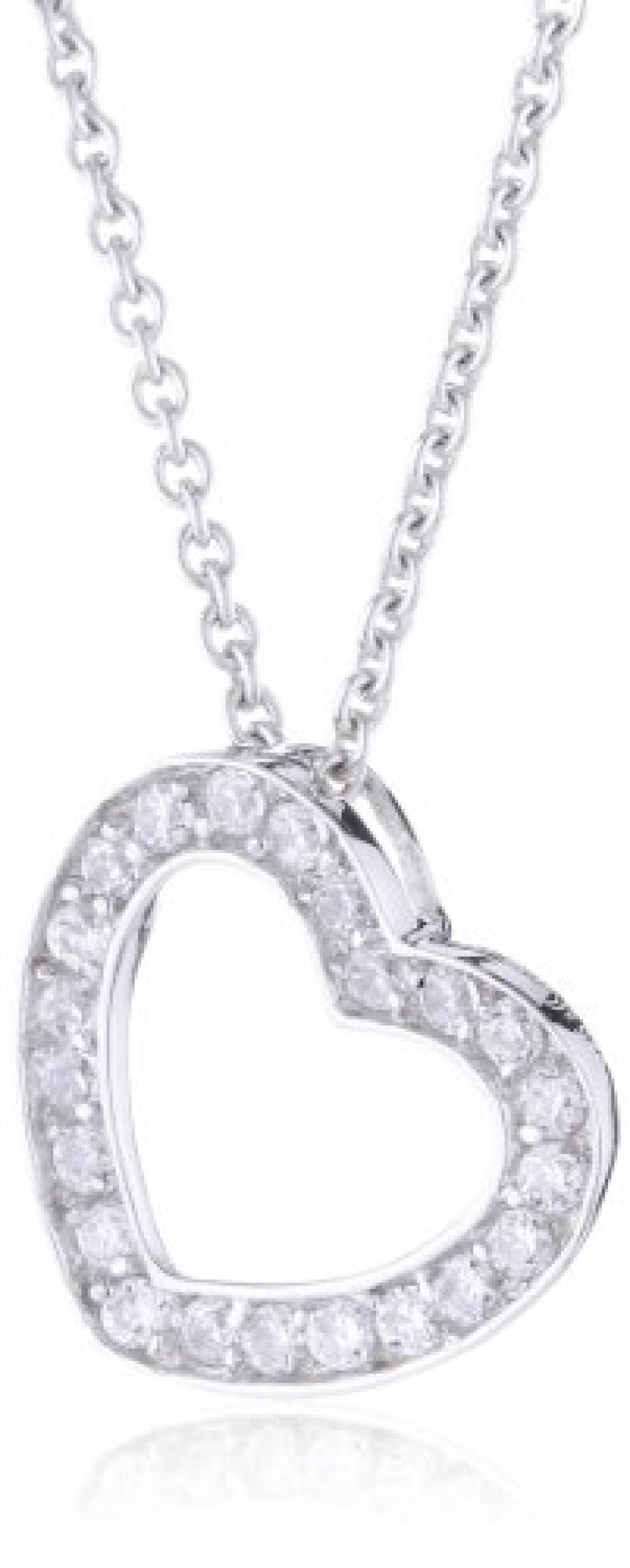 s.Oliver Damen-Kette mit Anh&auml;nger Silber 925 45cm 400541 