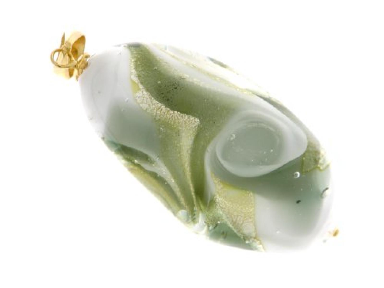 Kettenworld Damen-Anh&auml;nger Silber vergoldet 295457 