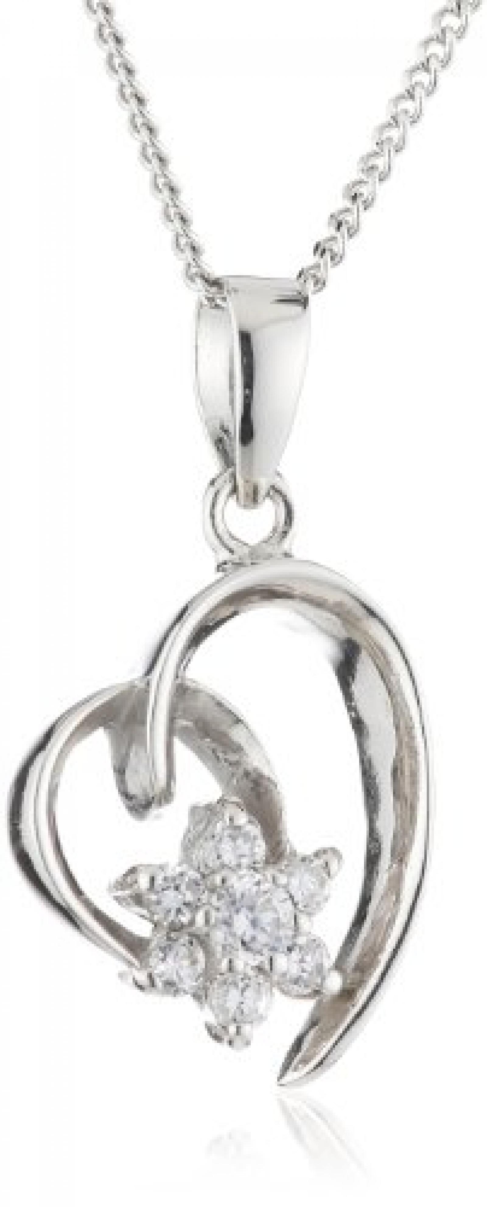 Amor Jewelry Damen-Halskette 925 Sterling Silber 318006 