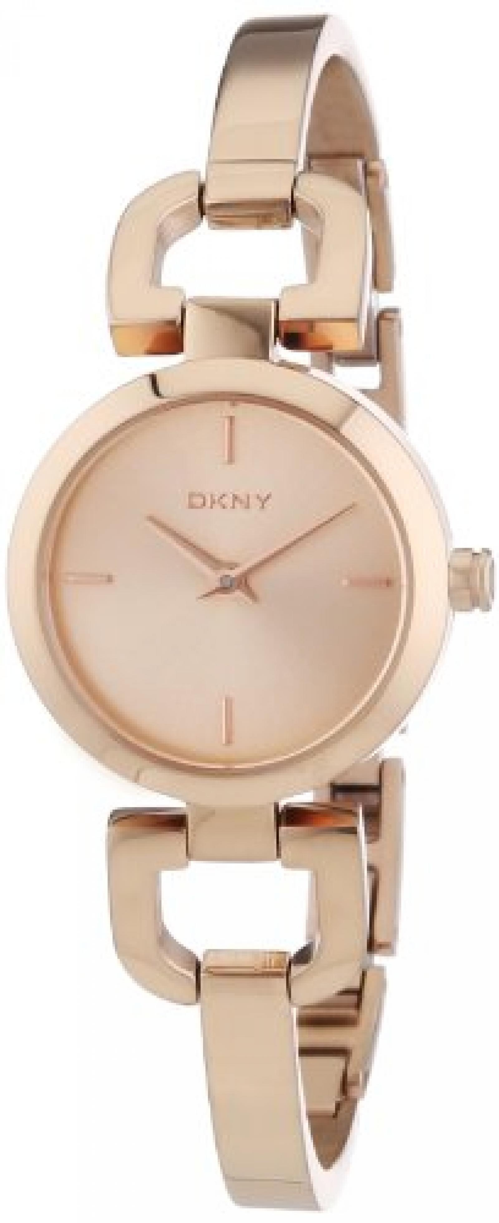 DKNY Damen-Armbanduhr XS Analog Quarz Edelstahl beschichtet NY8542 