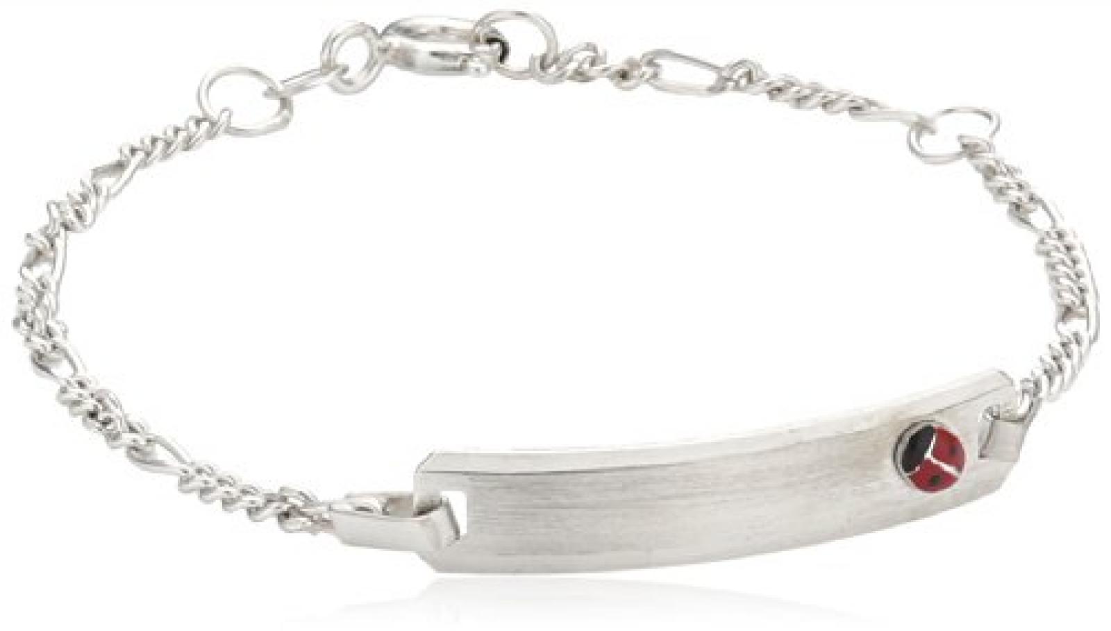 ZEEme For Kids - Kinderarmband 12/14cm 925/- Sterling Silber Marienk&auml;fer 203260005-14 