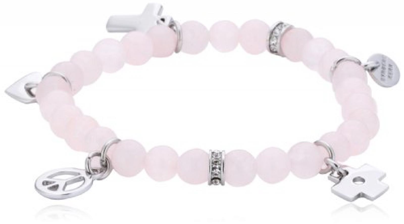 Dyrberg/Kern Damen Armband Edelstahl pink 335391 Dyrberg/Kern Damen Armband Edelstahl pink 335391