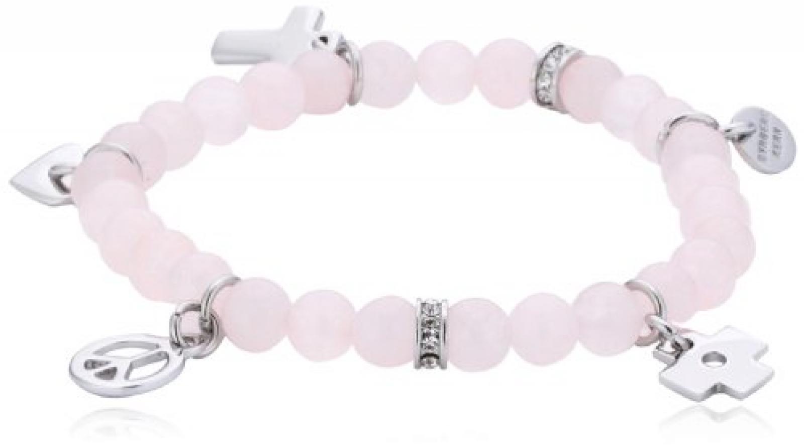 Dyrberg/Kern Damen Armband Edelstahl pink 335391 