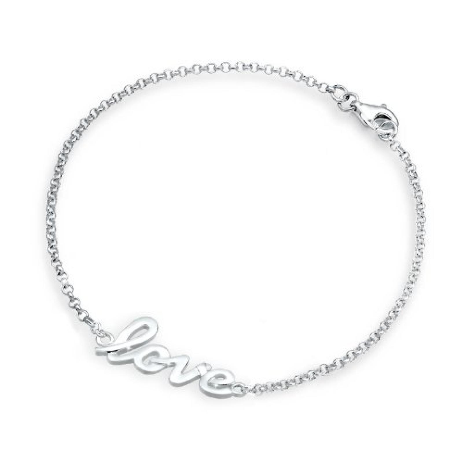 Elli Damen-Armband L&auml;nge 18cm 925 Sterling Silber 0211721312_18 