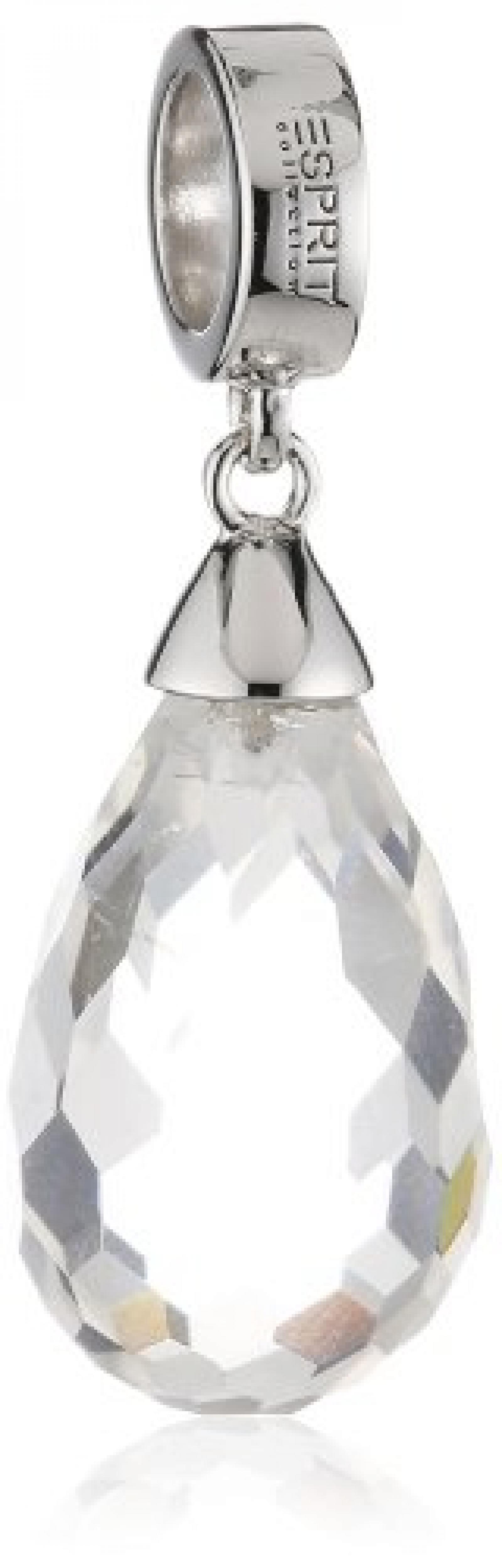 Esprit Damen-Anh&auml;nger 925 Sterling Silber Ladon wei&szlig; ELCH91235A000 