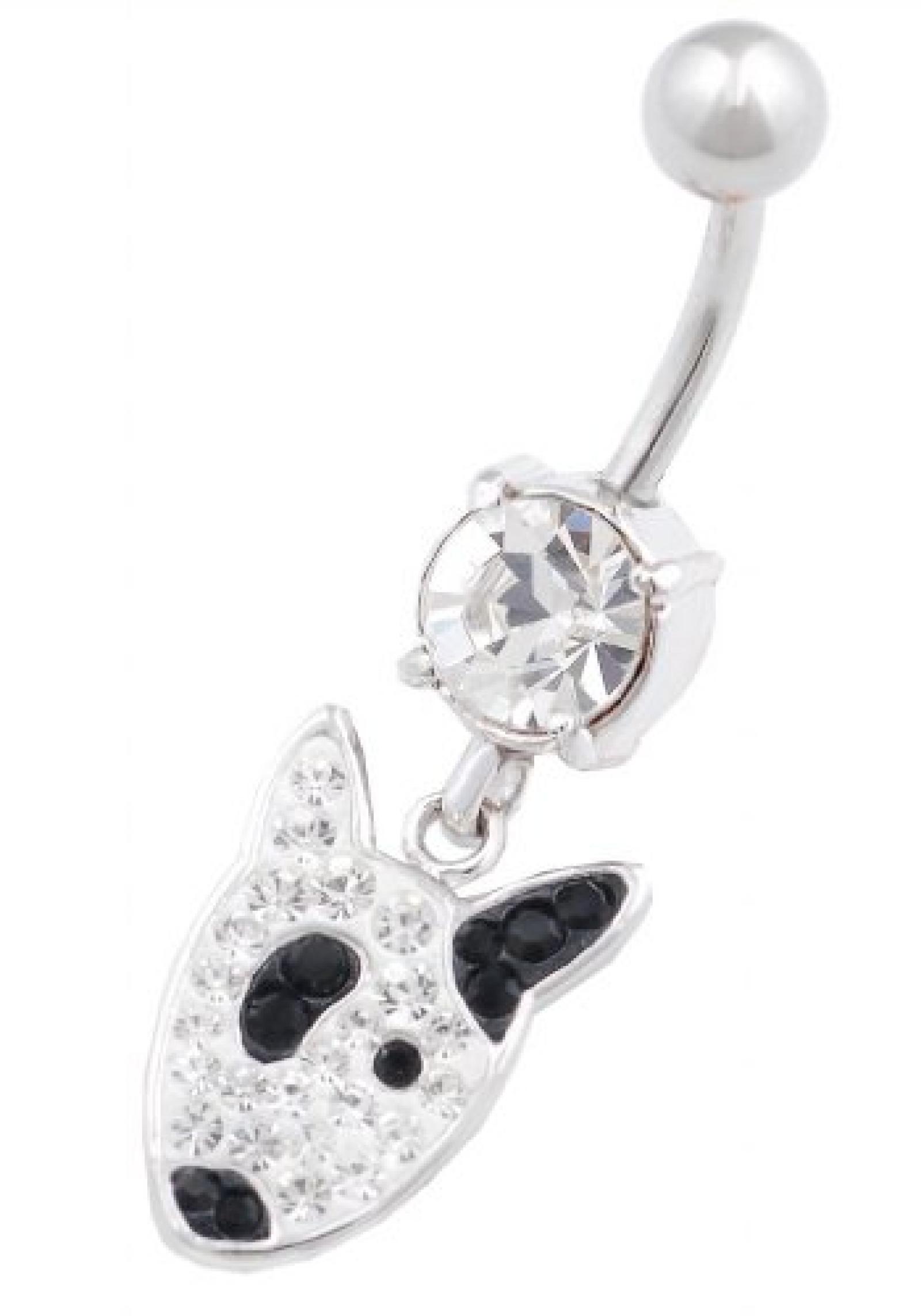 bauchnabelpiercing banane ohrringe Chirurgenstahl mit Swarovski Kristalle Bullterrier anhänger FADB bauchnabelpiercing banane ohrringe Chirurgenstahl mit Swarovski Kristalle Bullterrier anhänger FADB