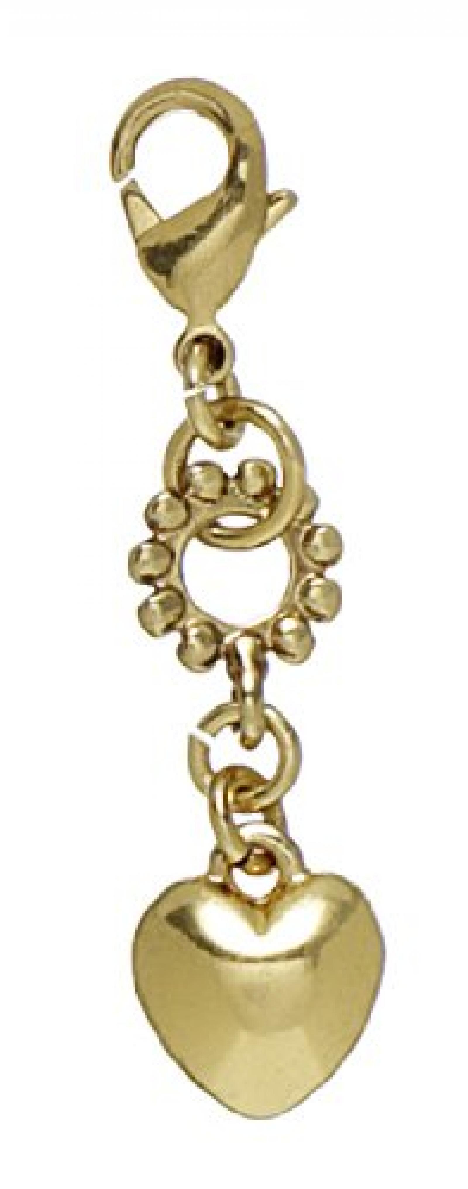 Pilgrim 560-122 Anh&auml;nger, vergoldet 