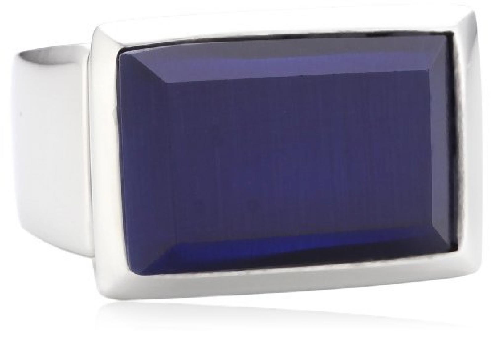 Mike Ellis New York Damen-Ring Edelstahl Glas   D1521 