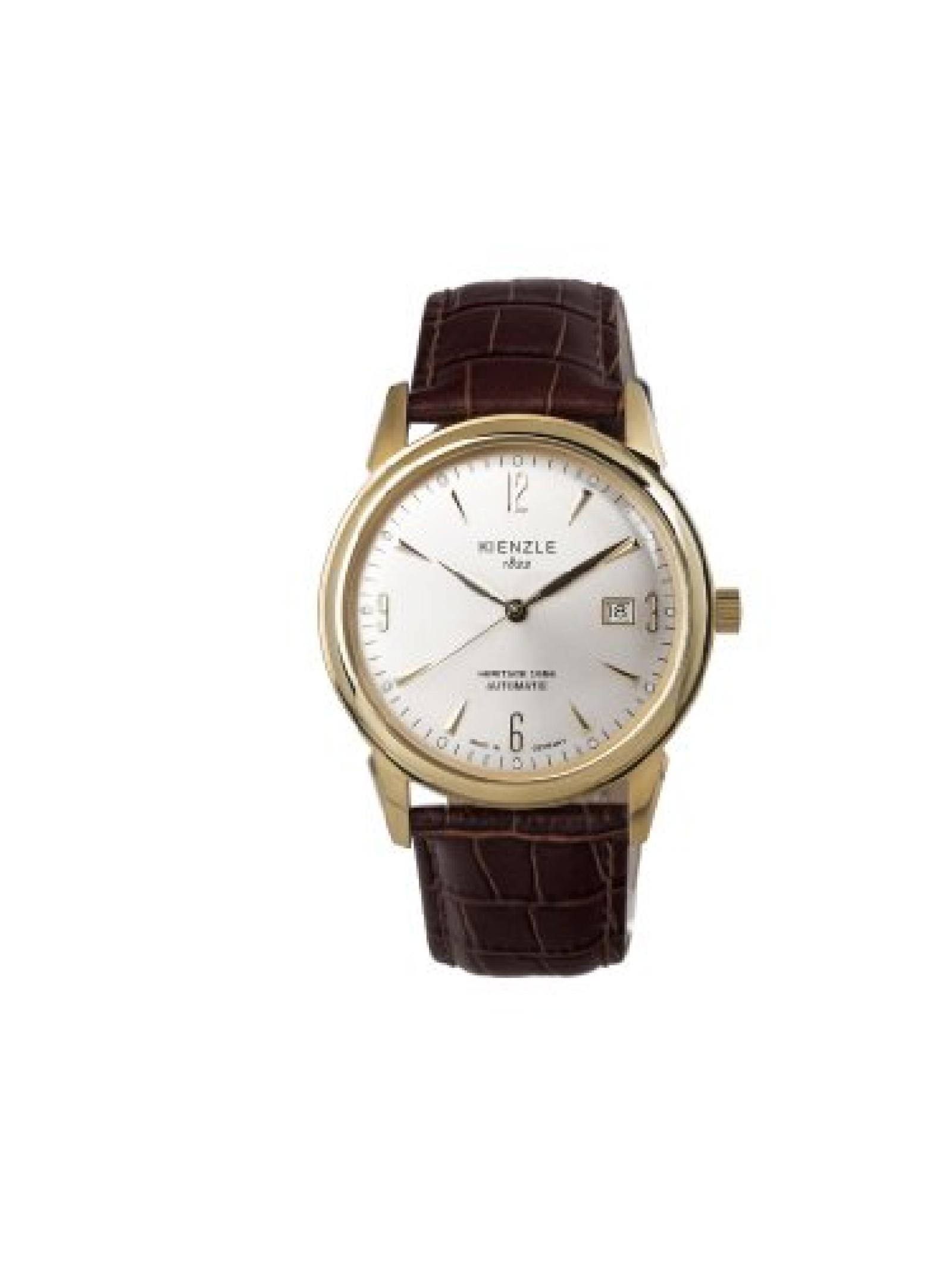 Kienzle Damen-Armbanduhr XS KIENZLE 1822 Automatik - Heritage 1956 Analog Automatik Lederarmband Made in Germany K9112021041-00342 Kienzle Damen-Armbanduhr XS KIENZLE 1822 Automatik - Heritage 1956 Analog Automatik Lederarmband Made in Germany K9112021041-00342