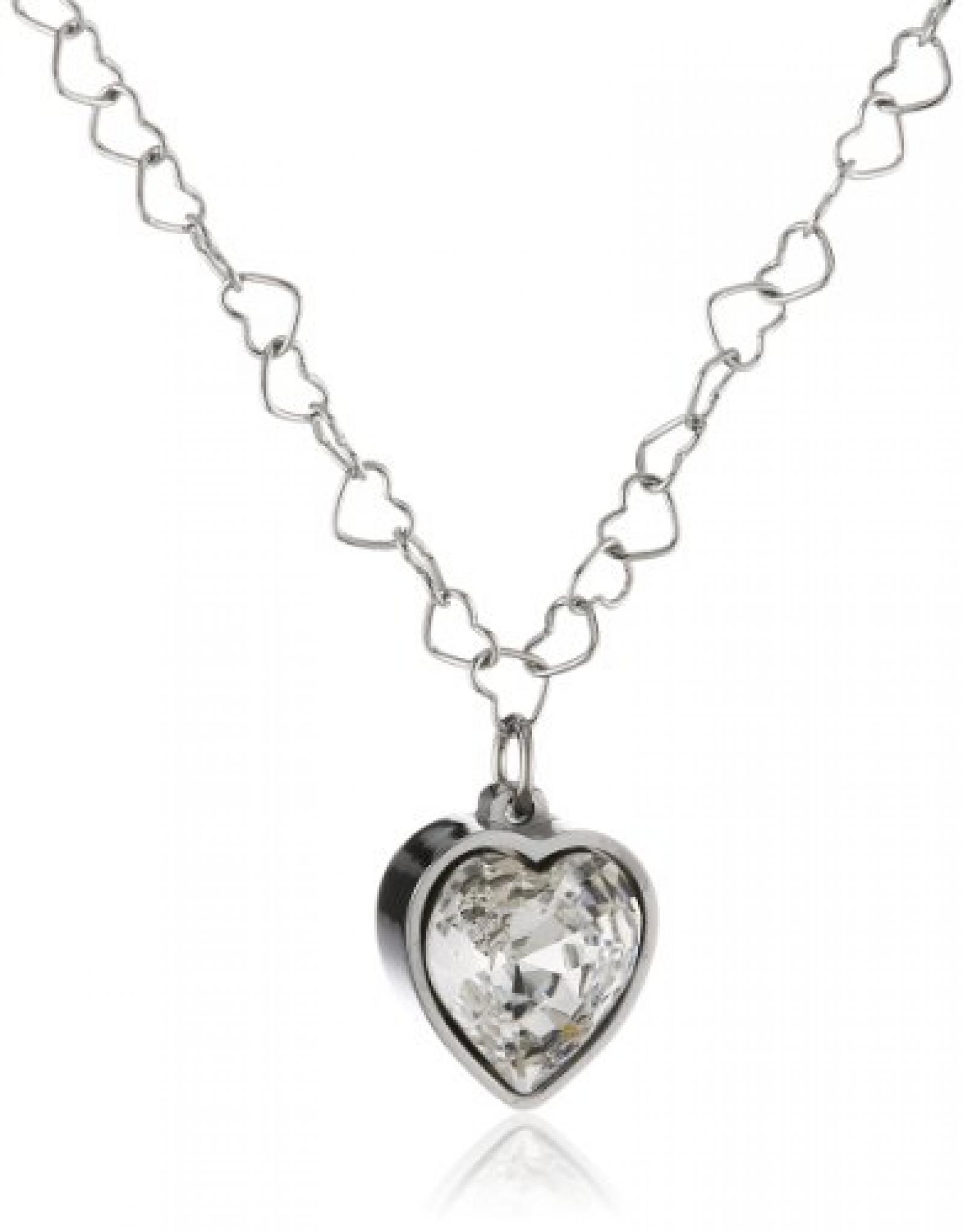 Nomination Damen Halskette Edelstahl Swarovski-Kristall Chic wei&szlig; 043023/010 