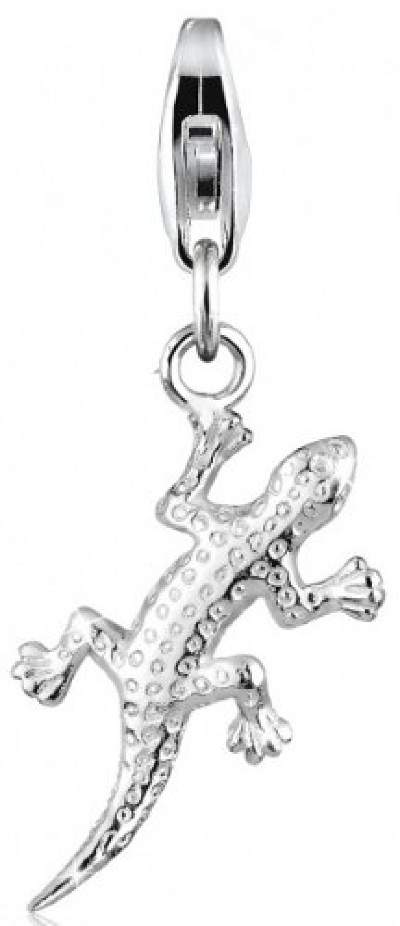 Elli Damen-Charm Gecko 925 Sterlingsilber 04100094 
