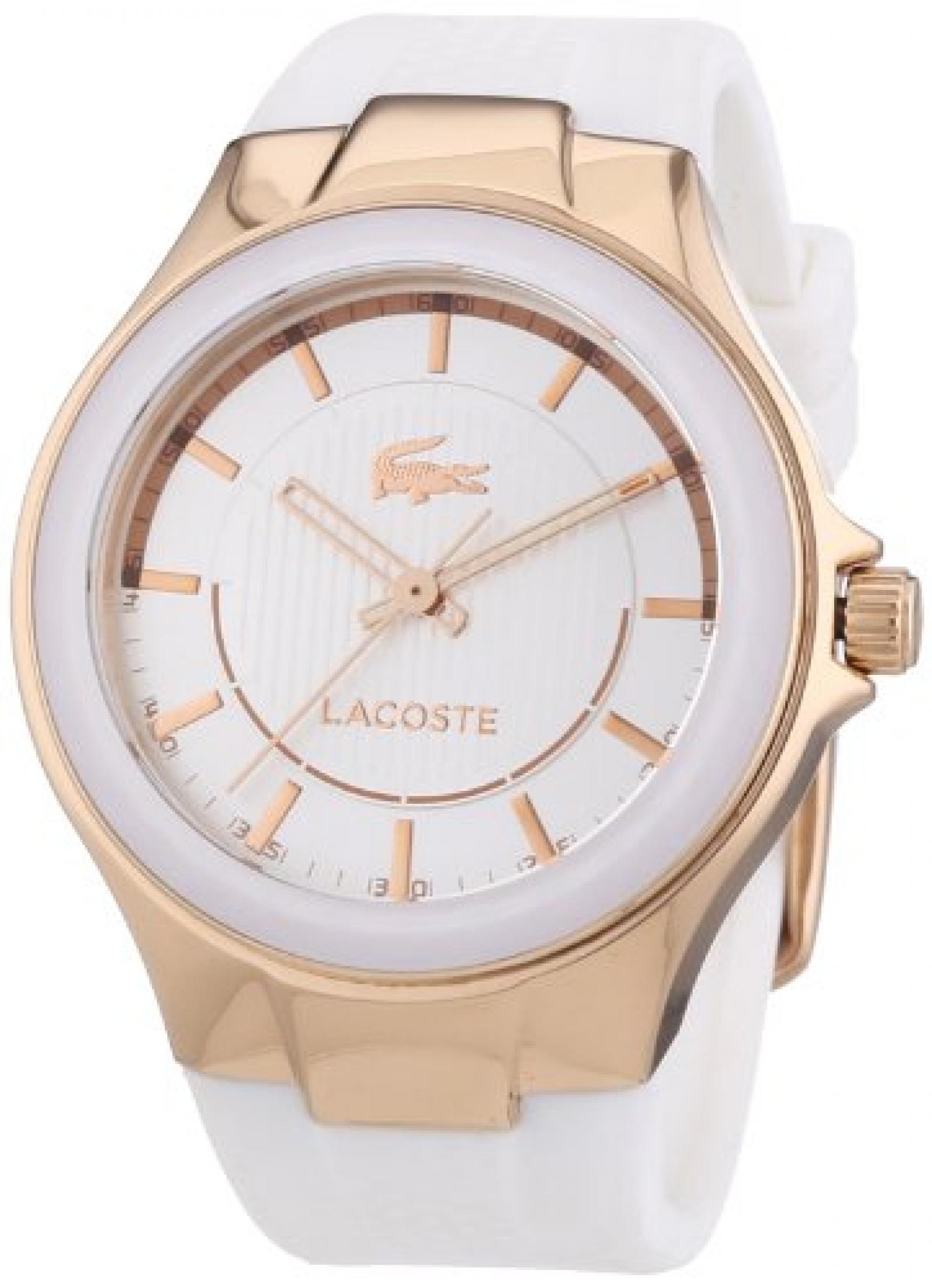 Lacoste Damen-Armbanduhr Analog Quarz Silikon 2000774 Lacoste Damen-Armbanduhr Analog Quarz Silikon 2000774