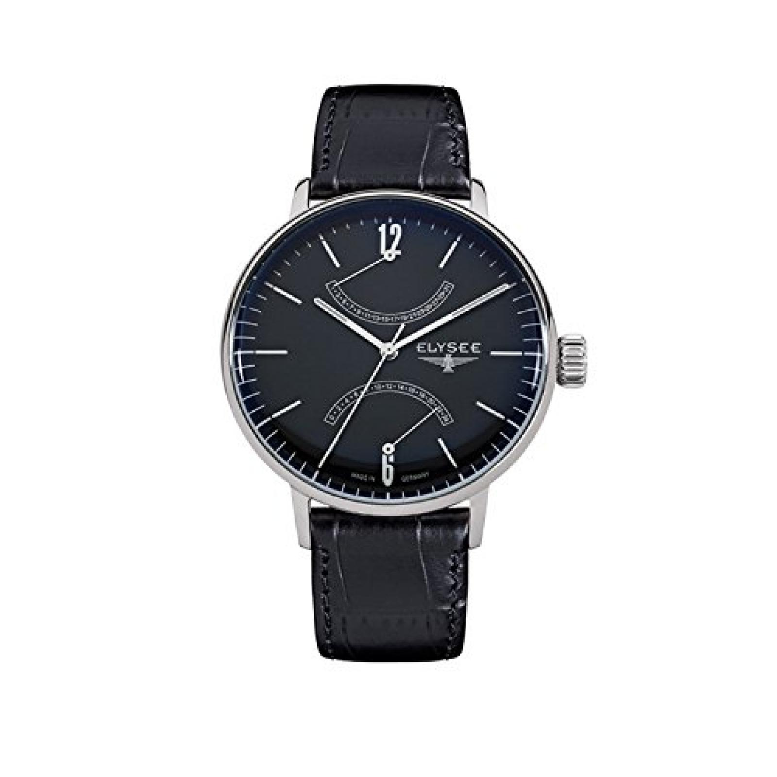 Elysee Herren Uhr Sithon Lederarmband Schwarz II Elysee Herren Uhr Sithon Lederarmband Schwarz II