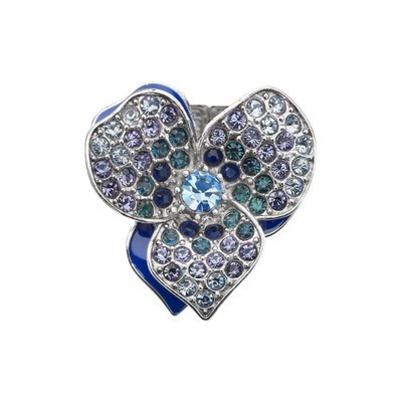 Guess Damen-Ring Metall Kunststoff Zirkonia Gr.52 (16.6) UBR31301-S 