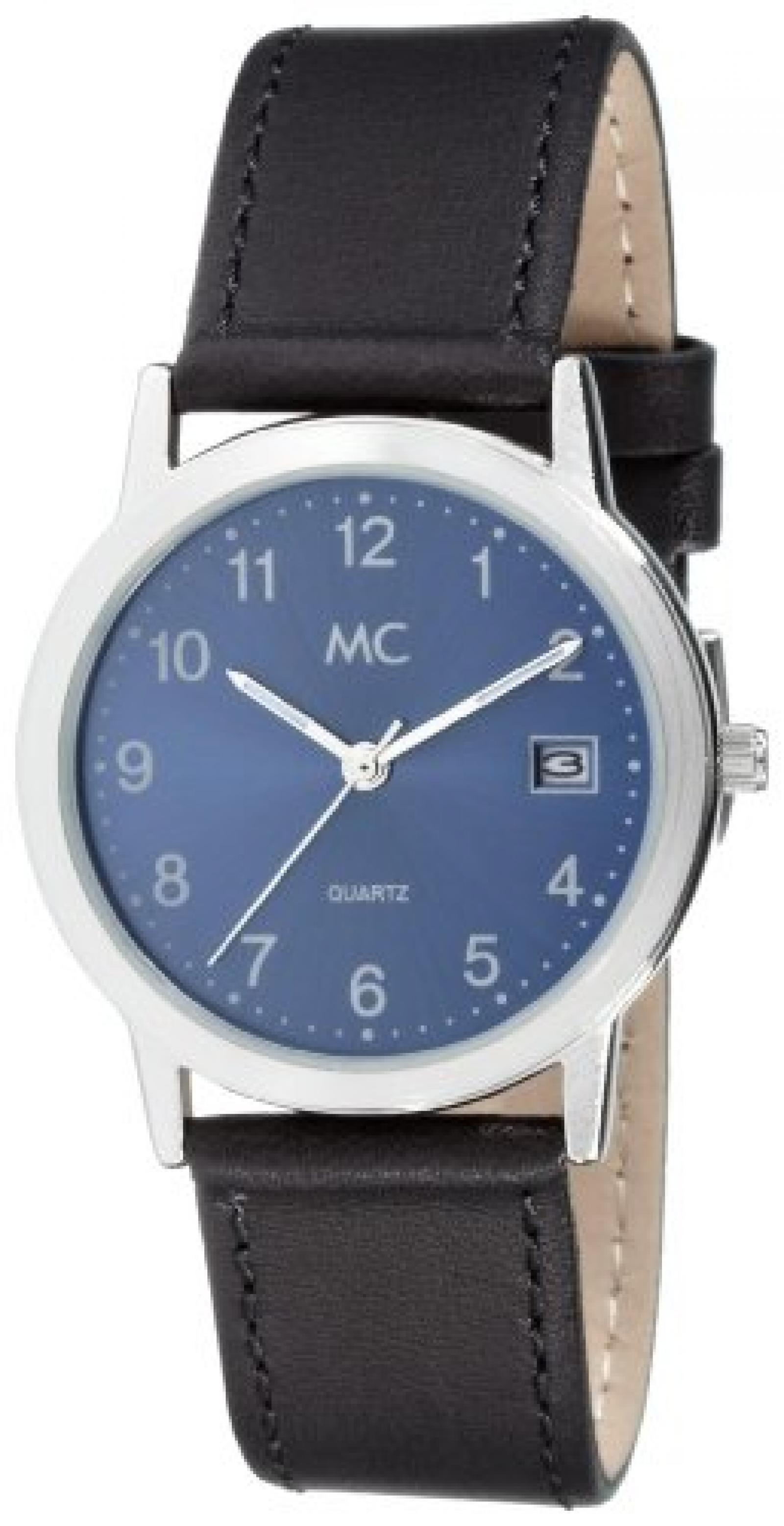 MC Timetrend Herren-Armbanduhr Analog Quarz Leder 24207 MC Timetrend Herren-Armbanduhr Analog Quarz Leder 24207
