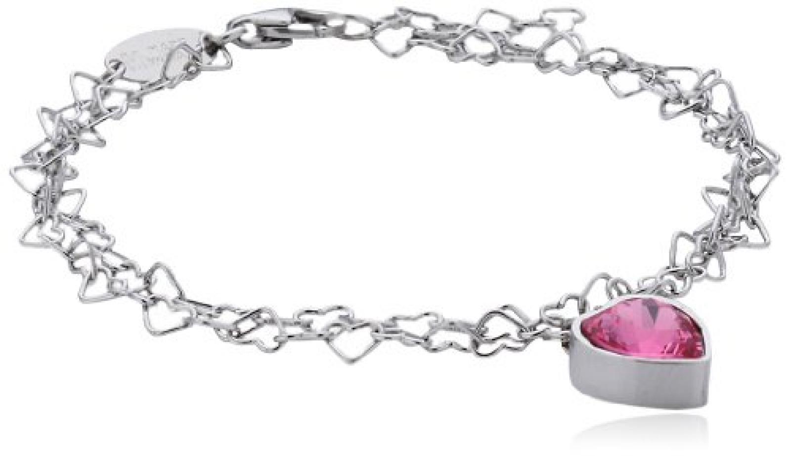 Nomination Damen Armband Edelstahl Swarovski-Kristall Chic rosa 043042/003 