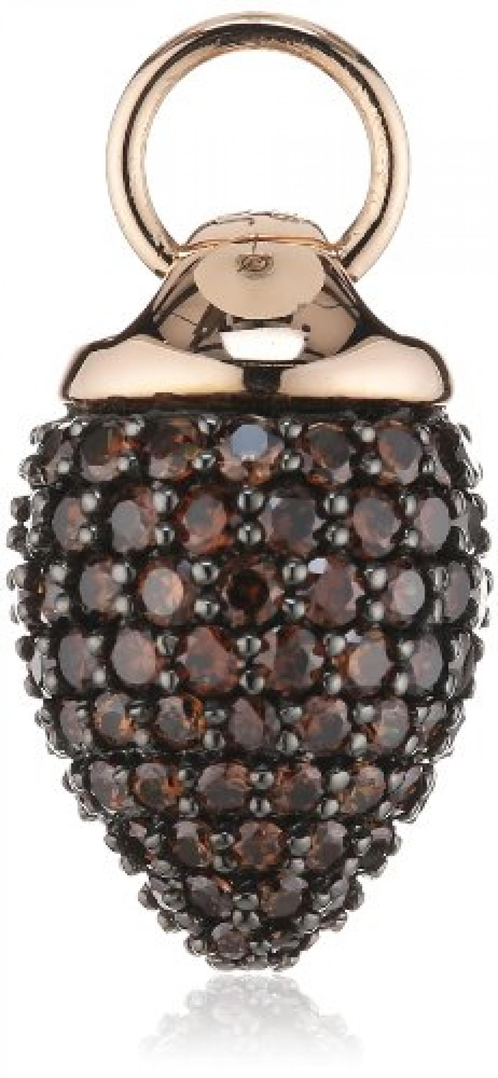 Joop Damen-Anh&auml;nger Silber vergoldet Zirkonia Katy braun JPCH90003E000 