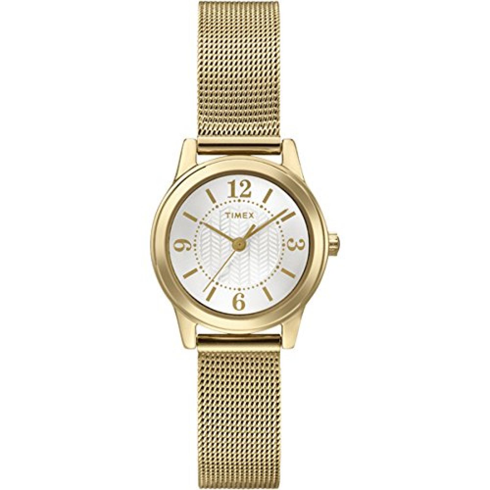 Timex Damen-Armbanduhr XS Womens Dress Bracelet Analog Quarz Edelstahl T2P458 Timex Damen-Armbanduhr XS Womens Dress Bracelet Analog Quarz Edelstahl T2P458