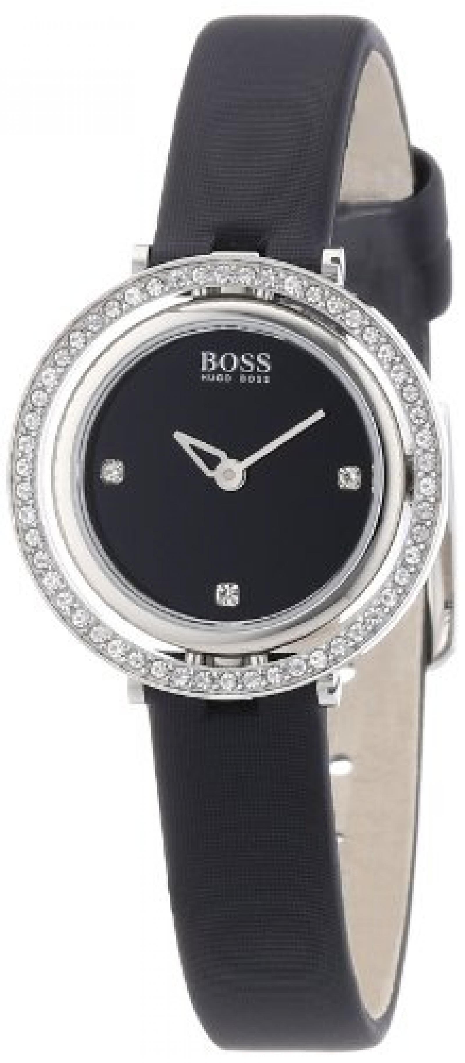 Hugo Boss Damen-Armbanduhr XS Analog Quarz Textil 1502279 