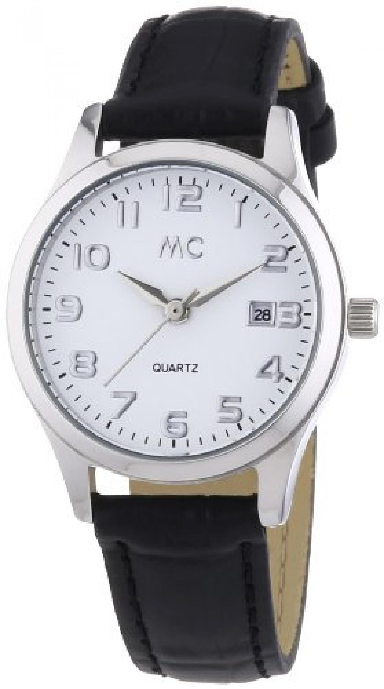 MC Timetrend Damen-Armbanduhr Analog Quarz Leder 51267 