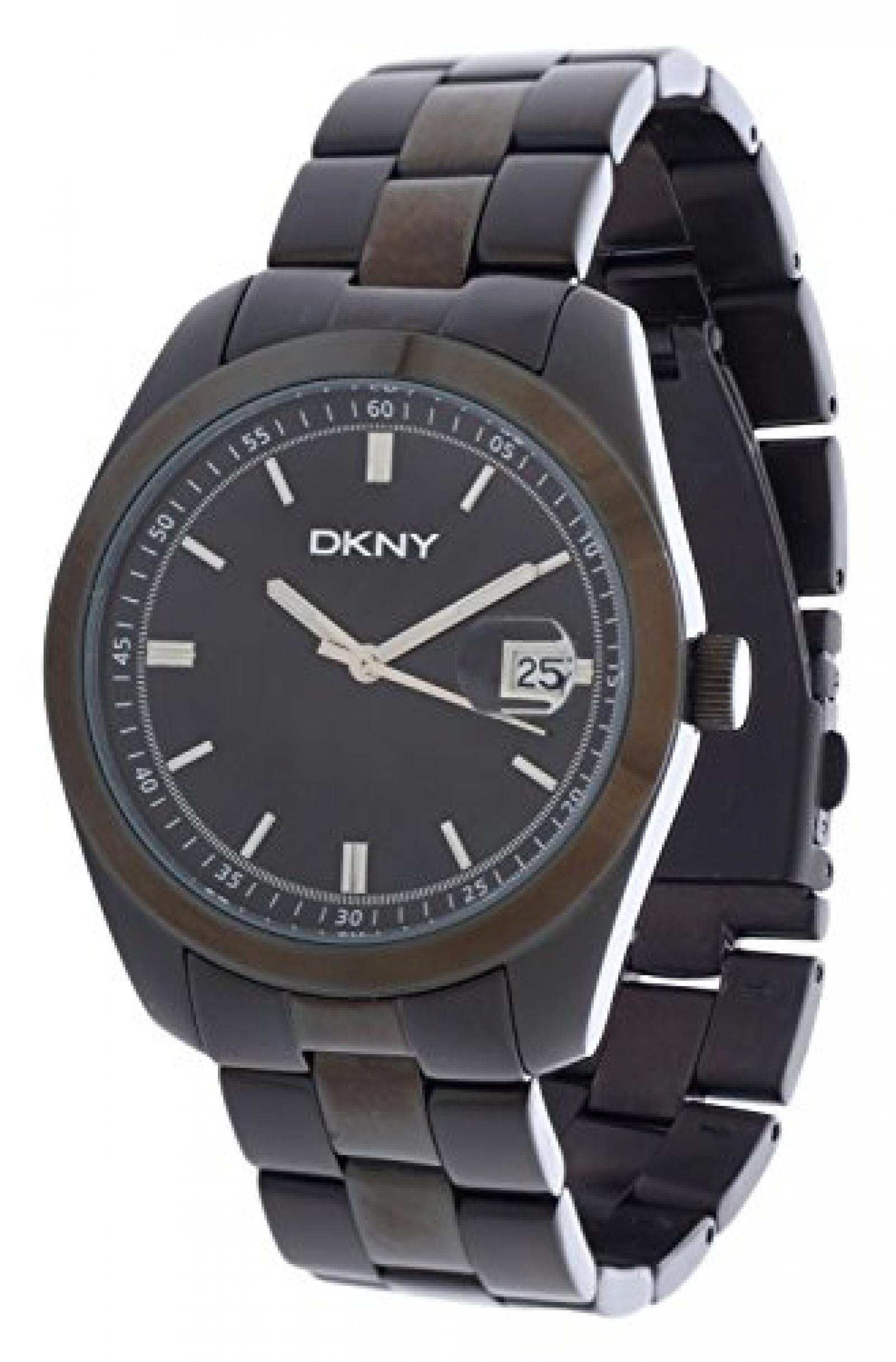 DKNY Herren Armbanduhr Essentials Schwarz NY1270 